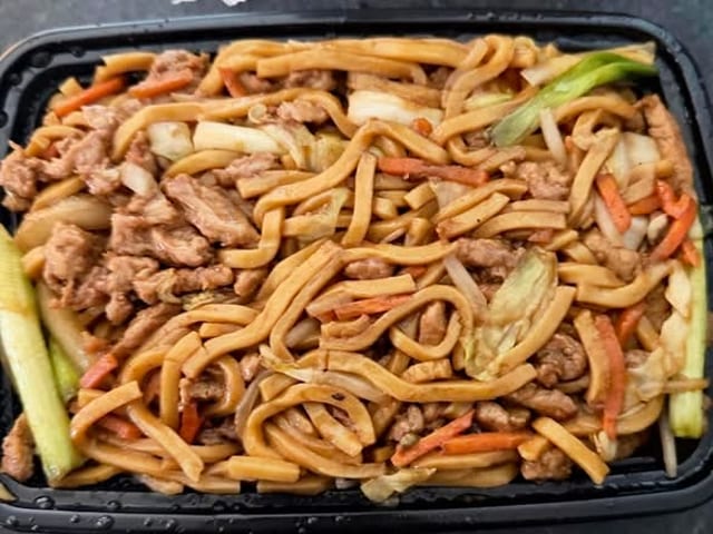 C10. Roast Pork Lo Mein.